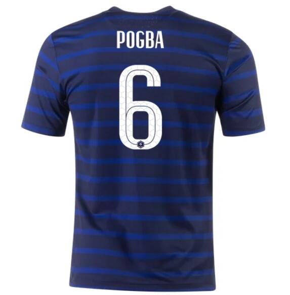 2020 Euro France Home Kit Soccer Jersey PAUL POGBA #6